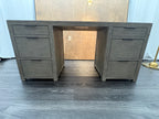 RH Laguna Storage Desk – Grey Driftwood