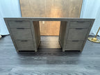 RH Laguna Storage Desk – Grey Driftwood