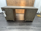 RH Laguna Storage Desk – Grey Driftwood