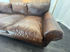 RH Original Lancaster Leather 3-Cushion Sofa – 8' | Luxe Depth | Italian Brompton | CocoaT
