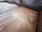 RH Original Lancaster Leather 3-Cushion Sofa – 8' | Luxe Depth | Italian Brompton | CocoaT