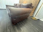 RH Original Lancaster Leather 3-Cushion Sofa – 8' | Luxe Depth | Italian Brompton | CocoaT