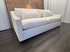 RH Belgian Classic Slope Arm 2-Cushion Sofa – 7' | Classic Depth | Perennials® Performance Textured Linen Weave | Natural