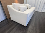 RH Belgian Classic Slope Arm 2-Cushion Sofa – 7' | Classic Depth | Perennials® Performance Textured Linen Weave | Natural