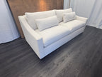 RH Belgian Classic Slope Arm 2-Cushion Sofa – 7' | Classic Depth | Perennials® Performance Textured Linen Weave | Natural