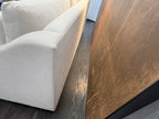 RH Belgian Classic Slope Arm 2-Cushion Sofa – 7' | Classic Depth | Perennials® Performance Textured Linen Weave | Natural