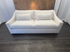 RH Belgian Classic Slope Arm 2-Cushion Sofa – 7' | Classic Depth | Perennials® Performance Textured Linen Weave | Natural