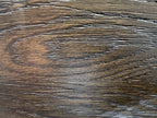 RH Machinto Panel Bed – Queen | 50" Headboard | Brown Oak