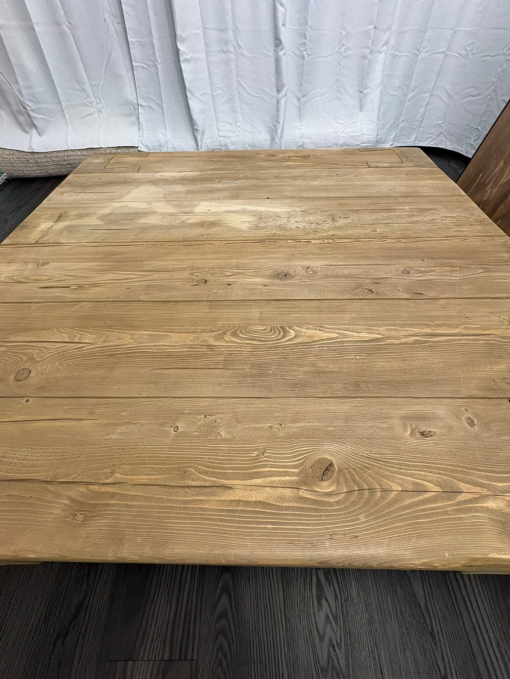 RH Restoration Hardware Reclaimed English Beam Coffee Table

Solid Reclaimed English Pine | Monumental 59" Scale | One-of-a-Kind Character