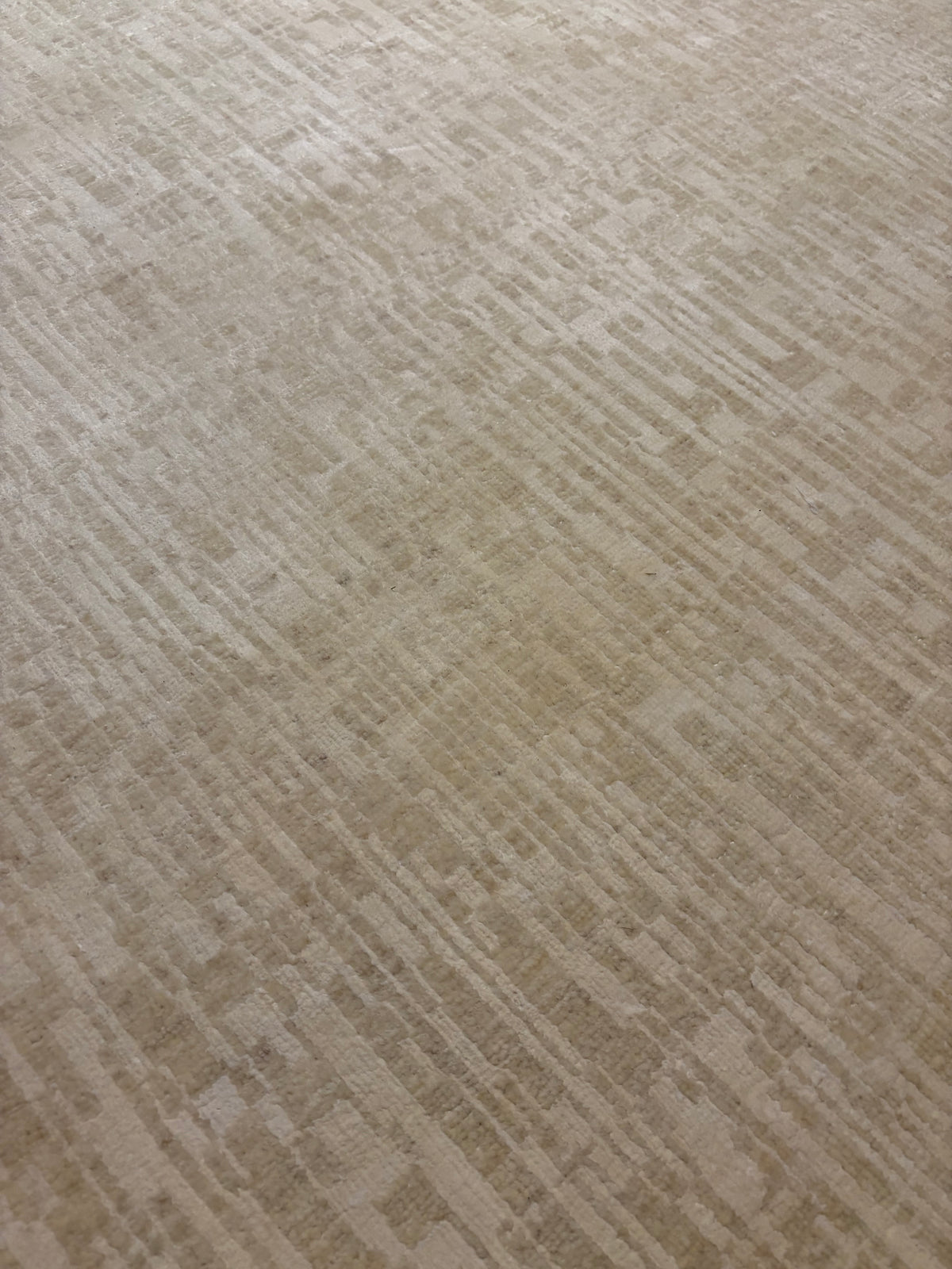RH Matrice Wool & Silk Rug – 10' x 11' – Ivory | Custom Order | Staging Condition | Professionally Cleaned