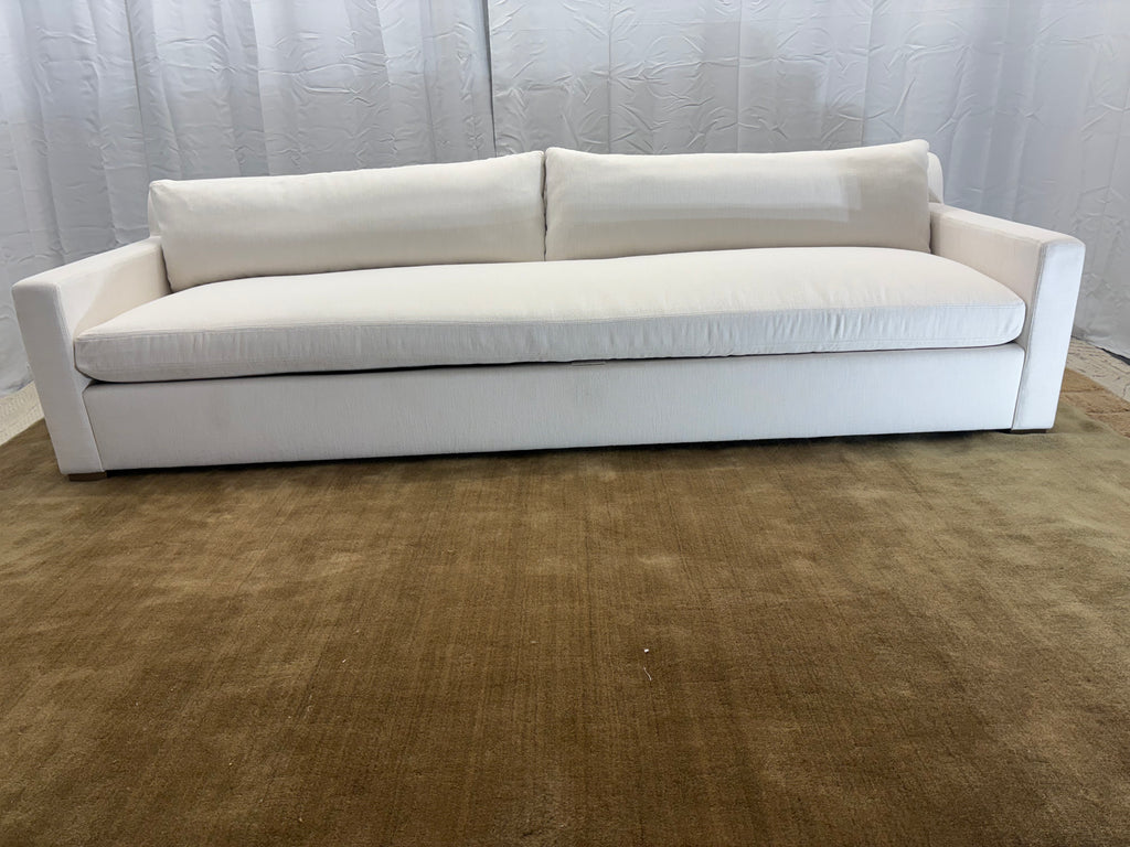 RH Belgian Track Arm Bench-Cushion Sofa