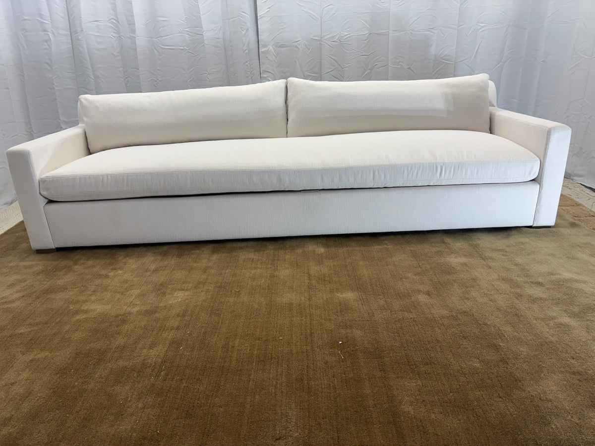 RH Belgian Track Arm Bench-Cushion Sofa