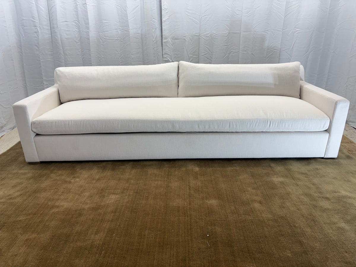 RH Belgian Track Arm Bench-Cushion Sofa