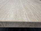 RH Restoration Hardware Lumi Rectangular Dining Table
72" | Light Oak | Turkish Travertine
