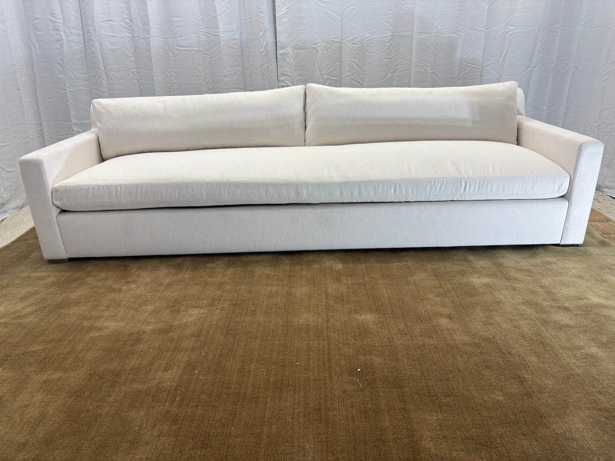 RH Belgian Track Arm Bench-Cushion Sofa
