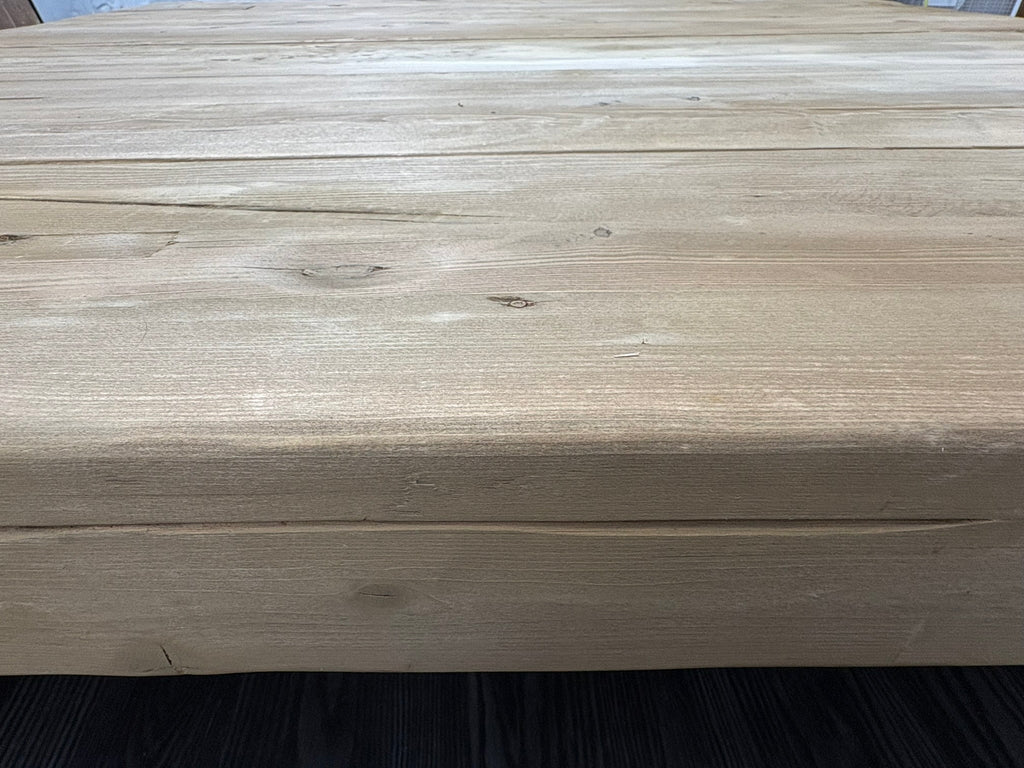 RH Restoration Hardware Reclaimed English Beam Coffee Table

Solid Reclaimed English Pine | Monumental 59" Scale | One-of-a-Kind Character