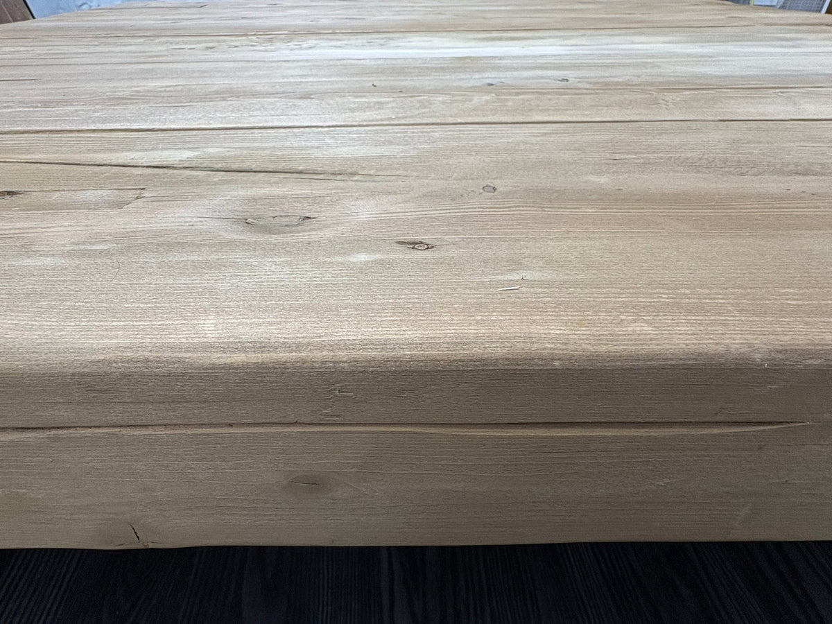 RH Restoration Hardware Reclaimed English Beam Coffee Table

Solid Reclaimed English Pine | Monumental 59" Scale | One-of-a-Kind Character