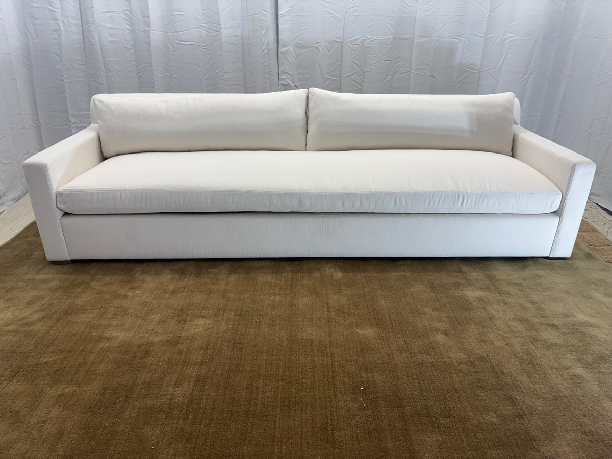 RH Belgian Track Arm Bench-Cushion Sofa