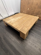 RH Restoration Hardware Reclaimed English Beam Coffee Table

Solid Reclaimed English Pine | Monumental 59" Scale | One-of-a-Kind Character