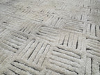 RH Basanti Rug – 9' × 12' Marled Ivory/Charcoal | Hand-Knotted Wool Blend | Contemporary Himalayan-Inspired Design