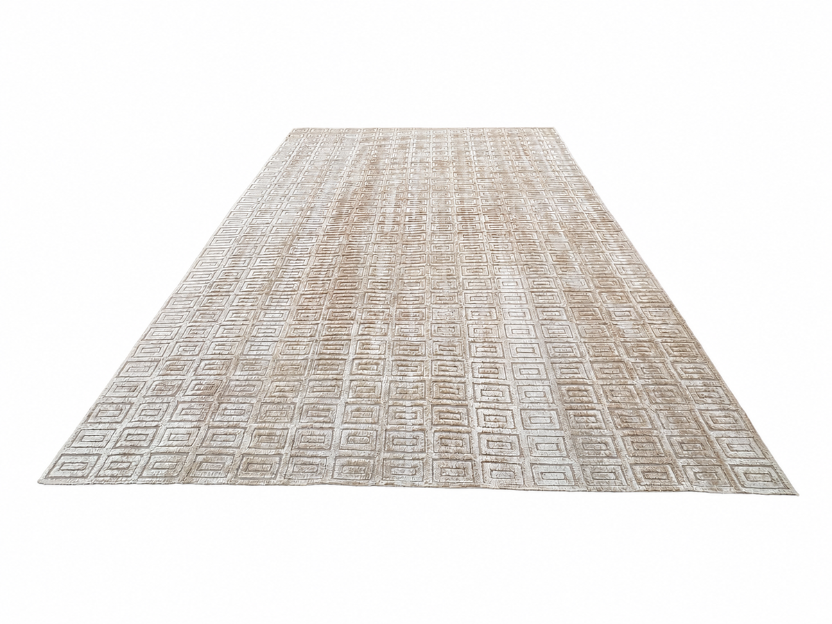 RH Rajouri Silk & Wool Rug – 12' × 15' Bronze | Silk | Hand-Knotted | 100 Knots Per Square Inch | Made in Nepal