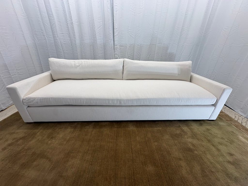 RH Belgian Track Arm Bench-Cushion Sofa