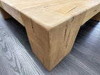 RH Restoration Hardware Reclaimed English Beam Coffee Table

Solid Reclaimed English Pine | Monumental 59" Scale | One-of-a-Kind Character