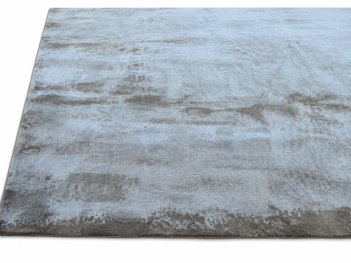 RH Suvali Silk & Wool Rug – 10' × 14' Wheat Multi | 90% Silk | Hand-Knotted | 84 Persian Knots Per Square Inch