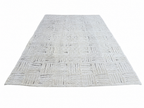 RH Basanti Rug – 9' × 12' Marled Ivory/Charcoal | Hand-Knotted Wool Blend | Contemporary Himalayan-Inspired Design (Rug 2)