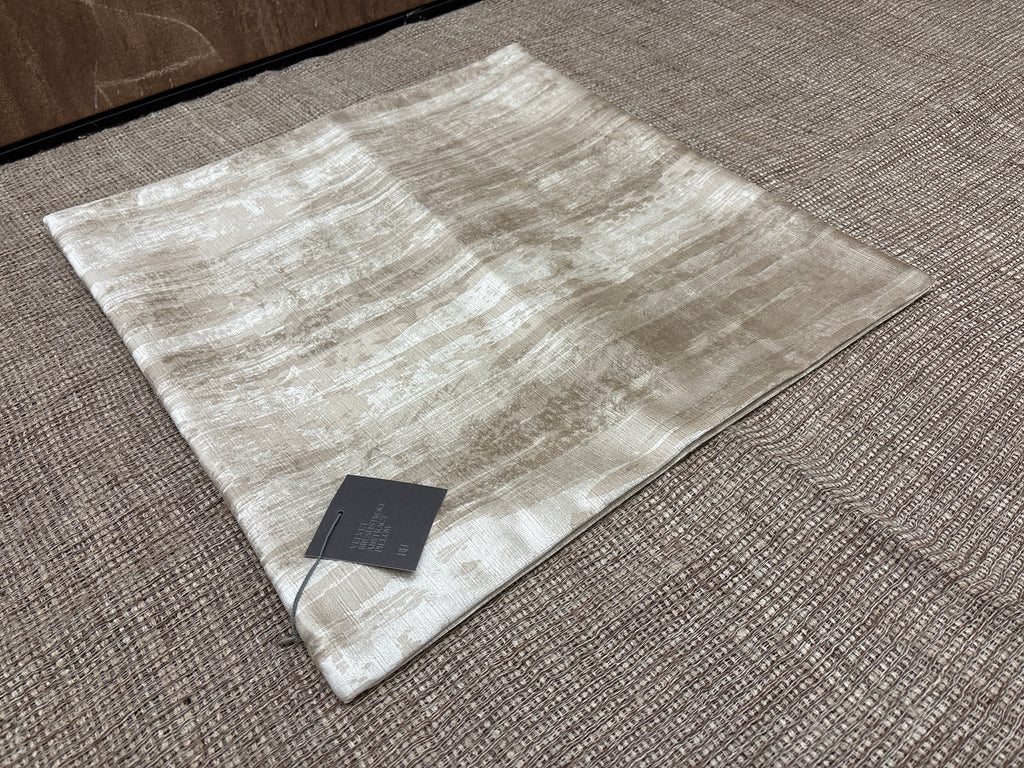 RH Restoration Hardware Velvet Brushstroke Abstract Pillow Cover