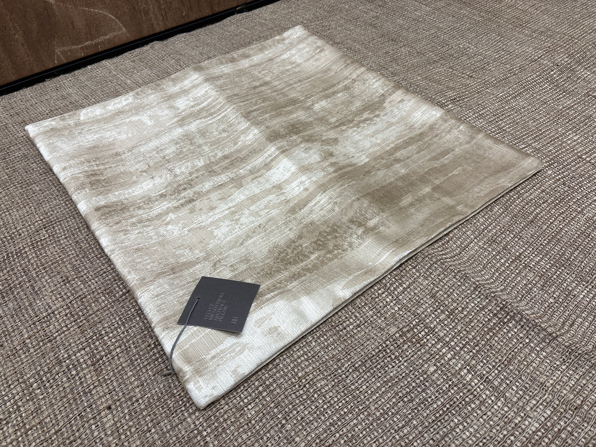 RH Restoration Hardware Velvet Brushstroke Abstract Pillow Cover
