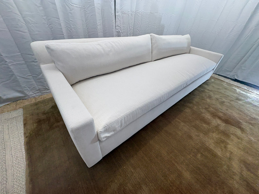 RH Belgian Track Arm Bench-Cushion Sofa