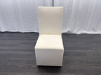 RH Ellison High-Back Fabric Dining Side Chair
Performance Linen Weave — Natural Recessed Caster Base