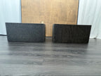 RH Paxos Square Planter – Size F 39½"W × 19½"D × 19½"H | Carbon | Set of 2 | Upscale Staging