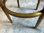 RH Ligné High Back Swivel Bar Stool — Single