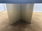 Arhaus Sculptural Pedestal Round Dining Table — 72"