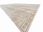 RH Rajouri Silk & Wool Rug – 12' × 15' Bronze | Silk | Hand-Knotted | 100 Knots Per Square Inch | Made in Nepal