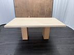 RH Restoration Hardware Lumi Rectangular Dining Table
72" | Light Oak | Turkish Travertine