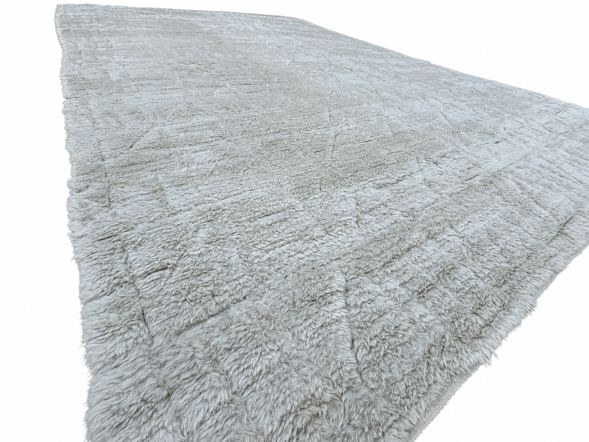 RH Kinari Wool Rug – 10' × 14' Ivory | Wool | Hand-Knotted