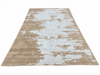 RH Kasir Wool & Silk Rug – 10' x 14' Wheat/Camel | Hand-Knotted Wool & Silk