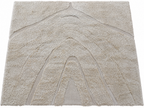 RH Tarras Wool Rug – 10' × 14' Wheat | 100% Hand-Spun Wool | Hand-Knotted | Sculptural High-Low Texture