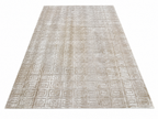 RH Rajouri Silk & Wool Rug – 9' × 12' Sand | Hand-Knotted Silk & Wool | Hand-Carved | Made in Nepal