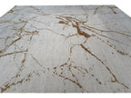 RH Lakshmi Wool Rug – 10' × 14' Cream / Bronze | Hand-Knotted Himalayan Wool & Jute | Made in Nepal