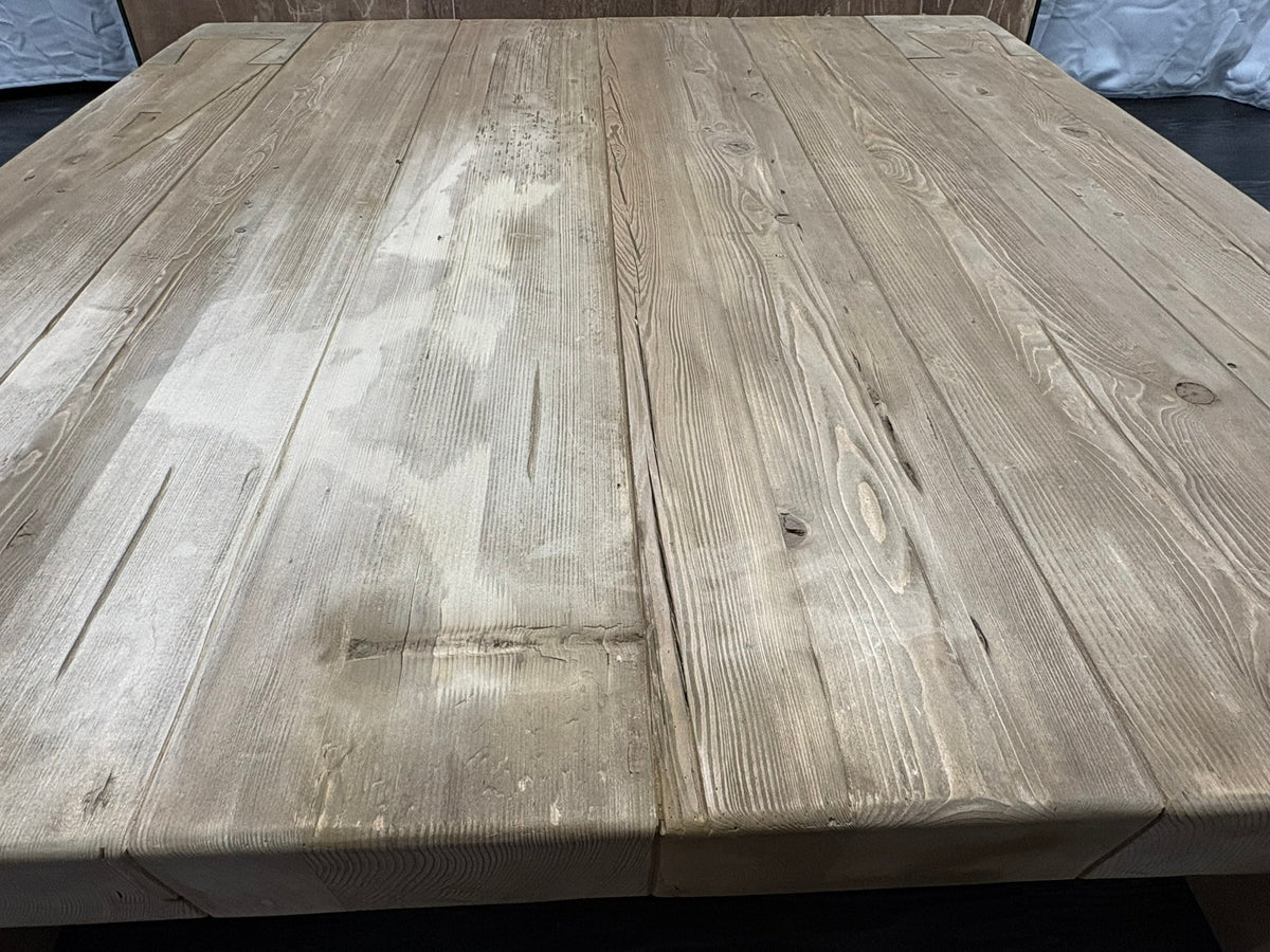 RH Restoration Hardware Reclaimed English Beam Coffee Table

Solid Reclaimed English Pine | Monumental 59" Scale | One-of-a-Kind Character