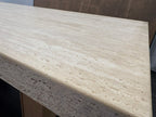 RH Restoration Hardware Lumi Rectangular Dining Table
72" | Light Oak | Turkish Travertine