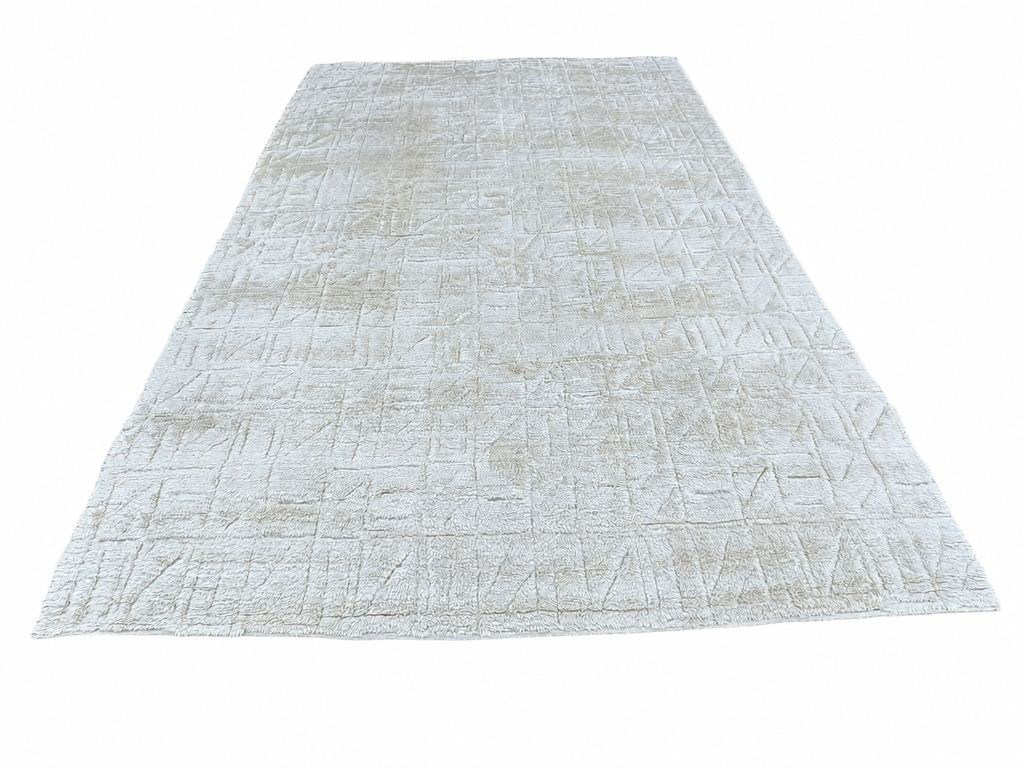 RH Kinari Wool Rug – 10' × 14' Ivory | Wool | Hand-Knotted