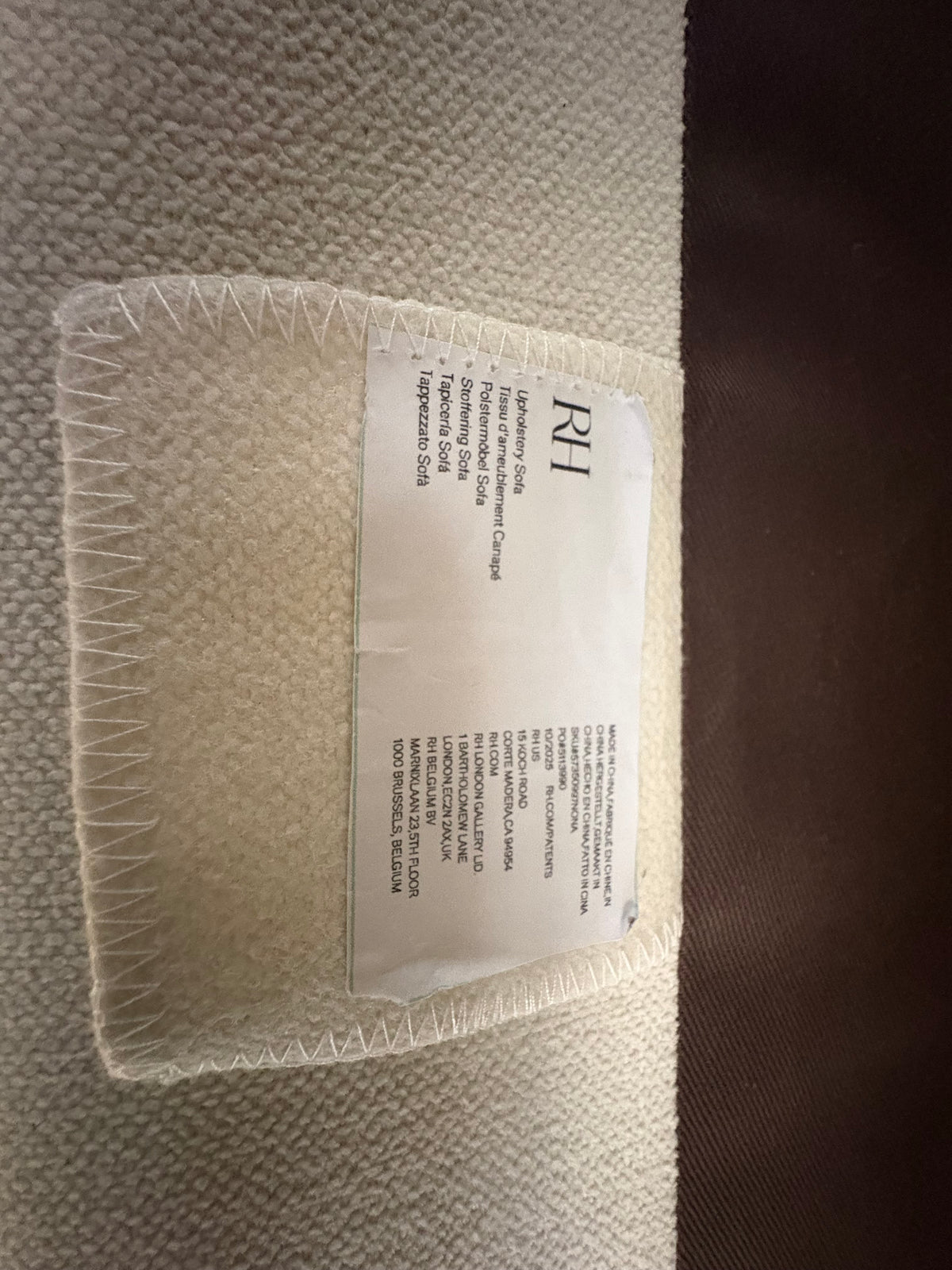 RH Kensington 2-Cushion Sofa
