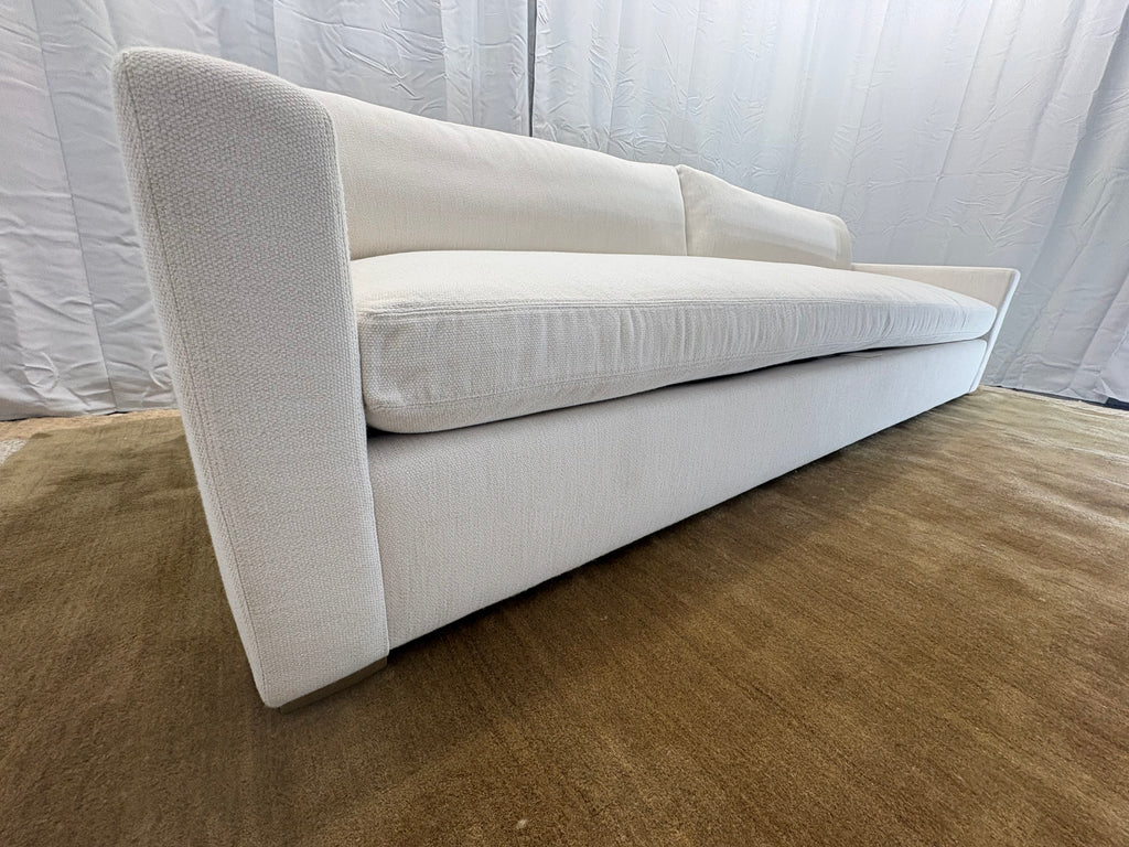RH Belgian Track Arm Bench-Cushion Sofa