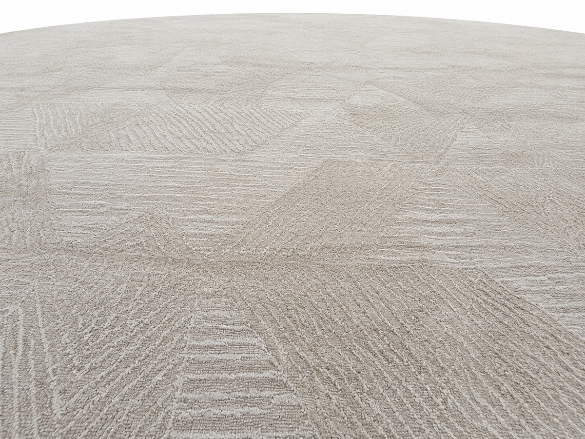 RH Varusha Wool & Silk Rug – 12' × 15' Wheat | 100 Tibetan Knots Per Square Inch | Made in Nepal