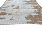 RH Kasir Wool & Silk Rug – 10' x 14' Wheat/Camel | Hand-Knotted Wool & Silk